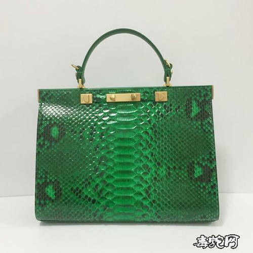 宝蓝色蛇皮女包、时尚宝蓝色蛇皮女包图片大全欣赏!