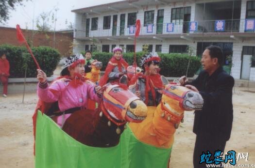 石家庄民俗文化-灵寿跑竹马介绍!