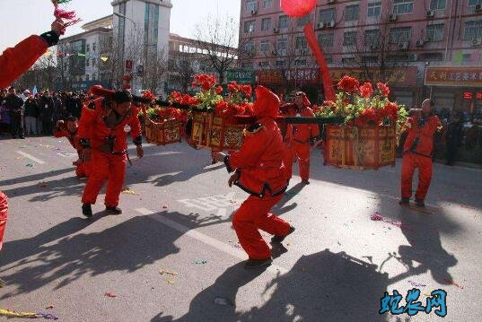 石家庄民俗文化-栾城抬花杠!