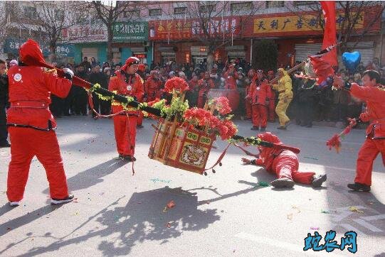 石家庄民俗文化-栾城抬花杠!