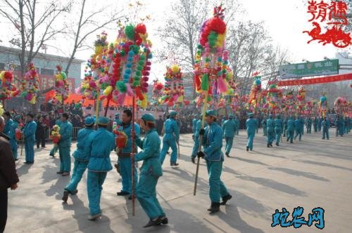 【河北文化习俗】邯郸民俗文化-苇子灯阵!