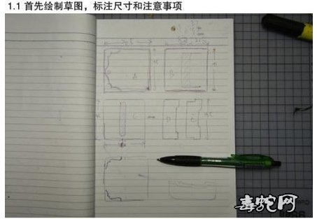 蟒蛇皮钱包制作步骤图