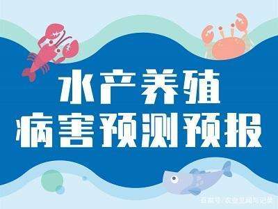2020年8月份全国水产养殖病害预测预报