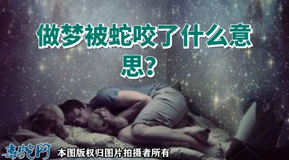 做梦被蛇咬了什么意思？