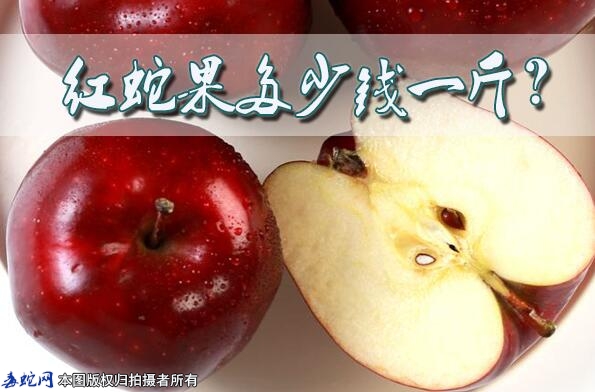 红蛇果多少钱一斤？