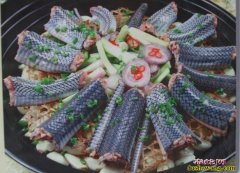 蛇肉食谱：菊花会三蛇做法