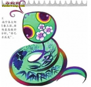 小花蛇图片
