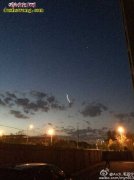 我国各地网友目击不明飞行物UFO 轨...
