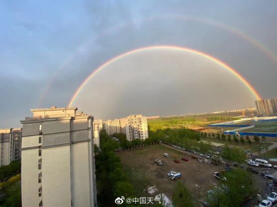 北京雨后出现双彩虹奇观！有什么意义吗...