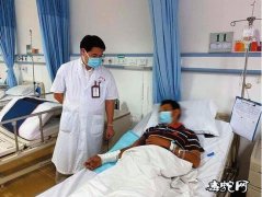南宁一村民干农活时被竹叶青咬伤！广西...