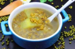 药膳食疗菜谱：翠衣绿豆饮做法-功效清...
