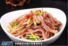 桂花猪肚丝做法步骤 - 功效补益脾胃